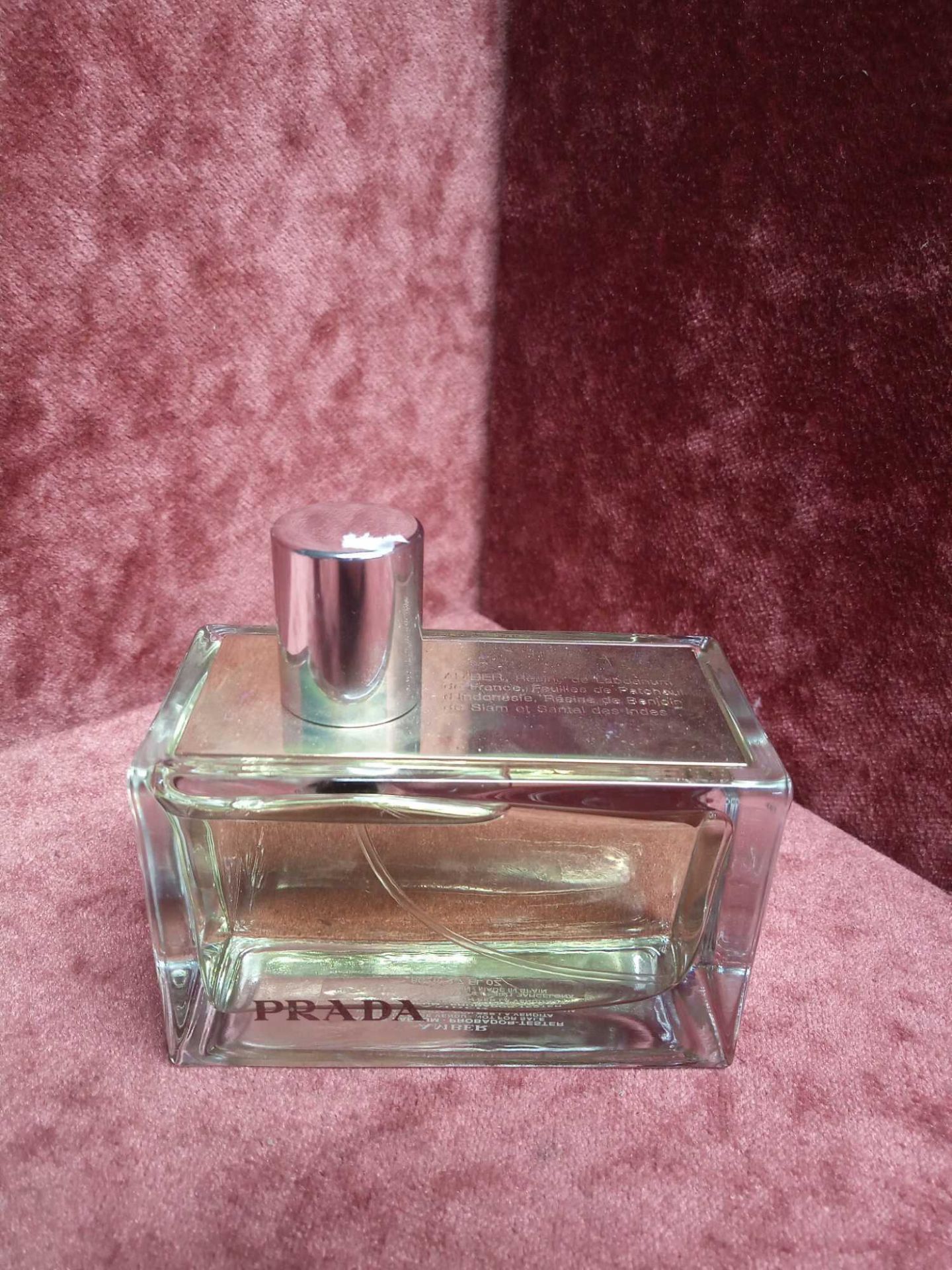 RRP £80 Unboxed 80Ml Tester Bottle Of Prada Amber Eau De Parfum Ex Display