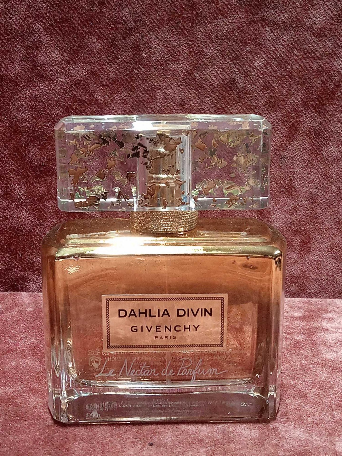 RRP £95 Unboxed 75Ml Tester Of Givenchy Dahlia Divine Nectar De Parfum Eau De Parfum Ex Display