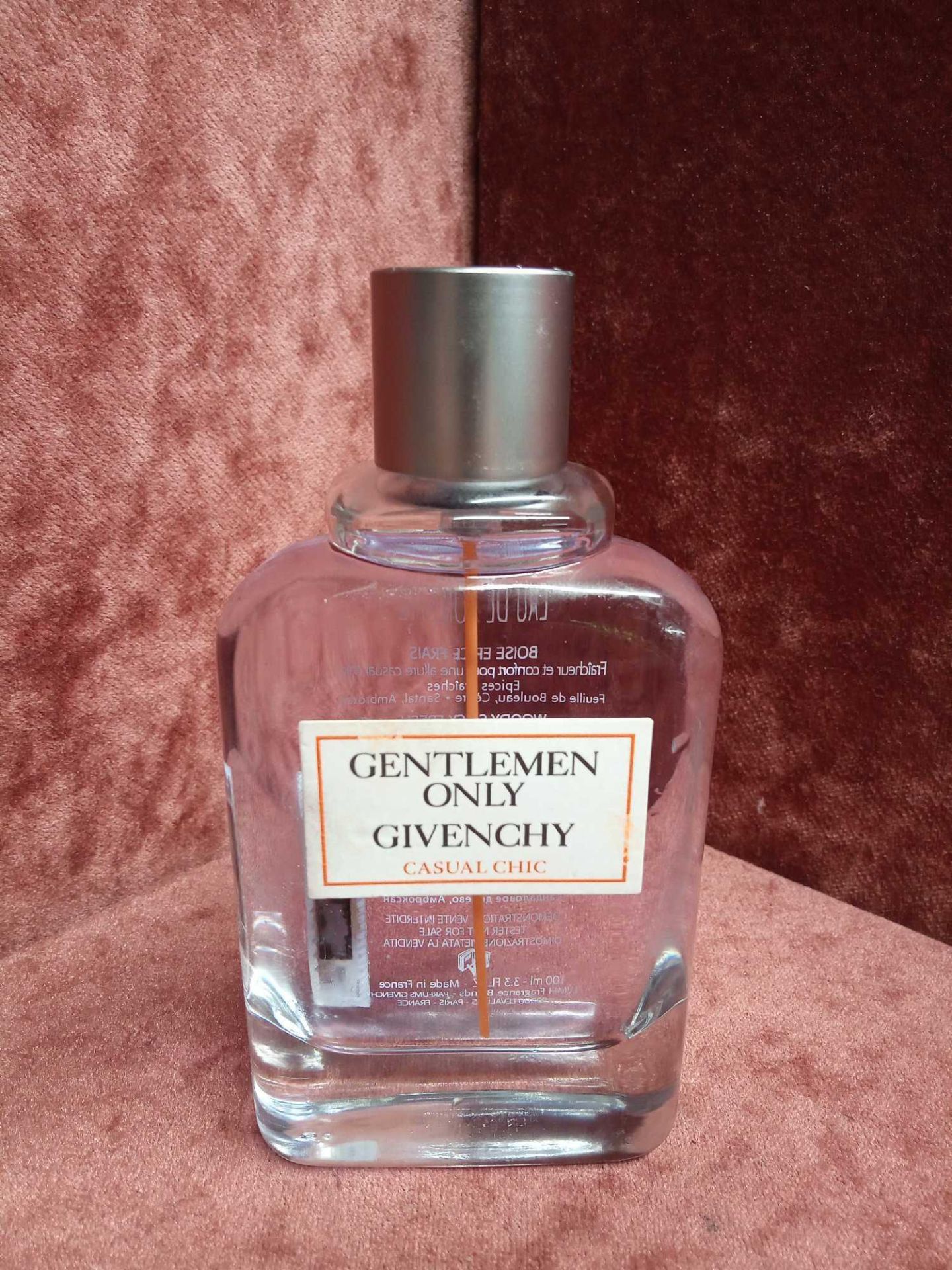 RRP £65 Unboxed 100Ml Tester Bottle Of Gentlemen Only Eau De Toilette Ex-Display