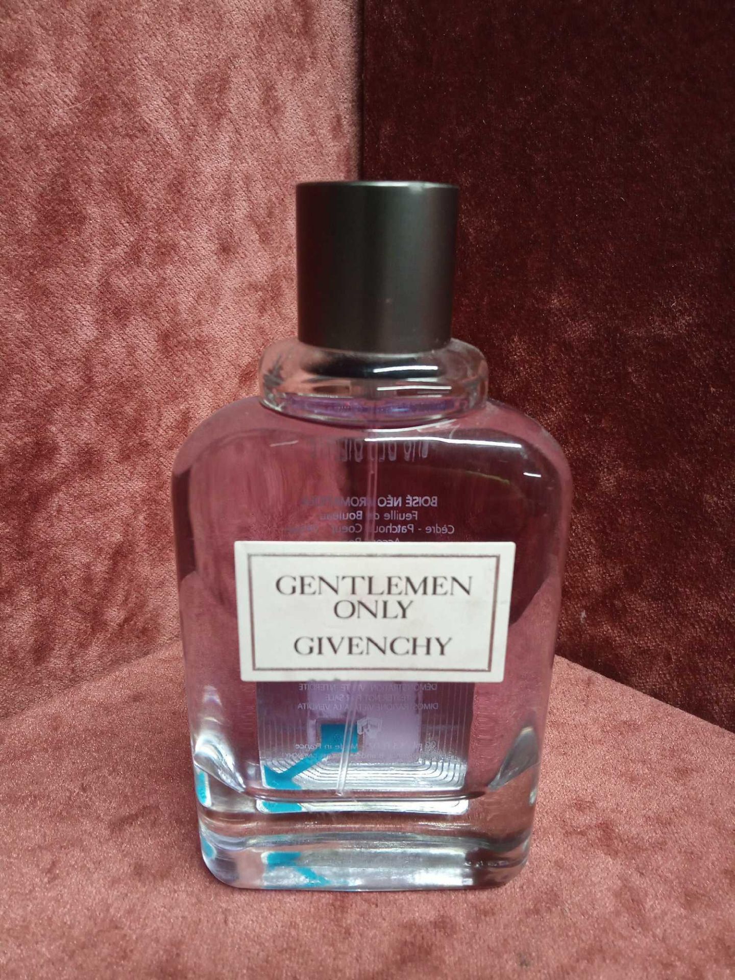 RRP £65 Unboxed 100Ml Tester Bottle Of Givenchy Gentlemen Only Eau De Toilette Ex-Display