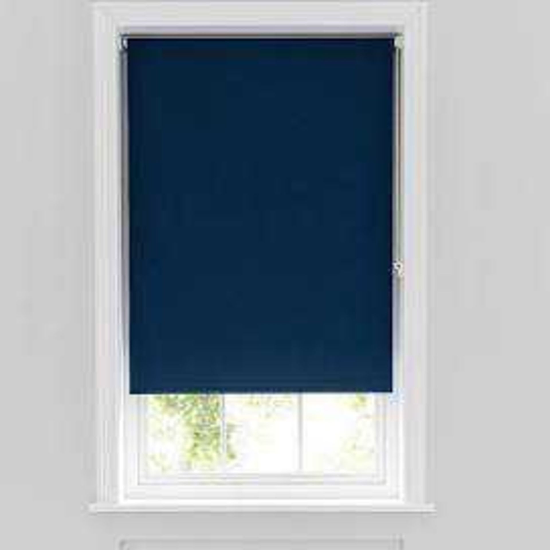 Combined RRP £2590 Pallet To Contain 288 Gardenia Black Out Blind Blue 142X180Cm All Grade A Slow