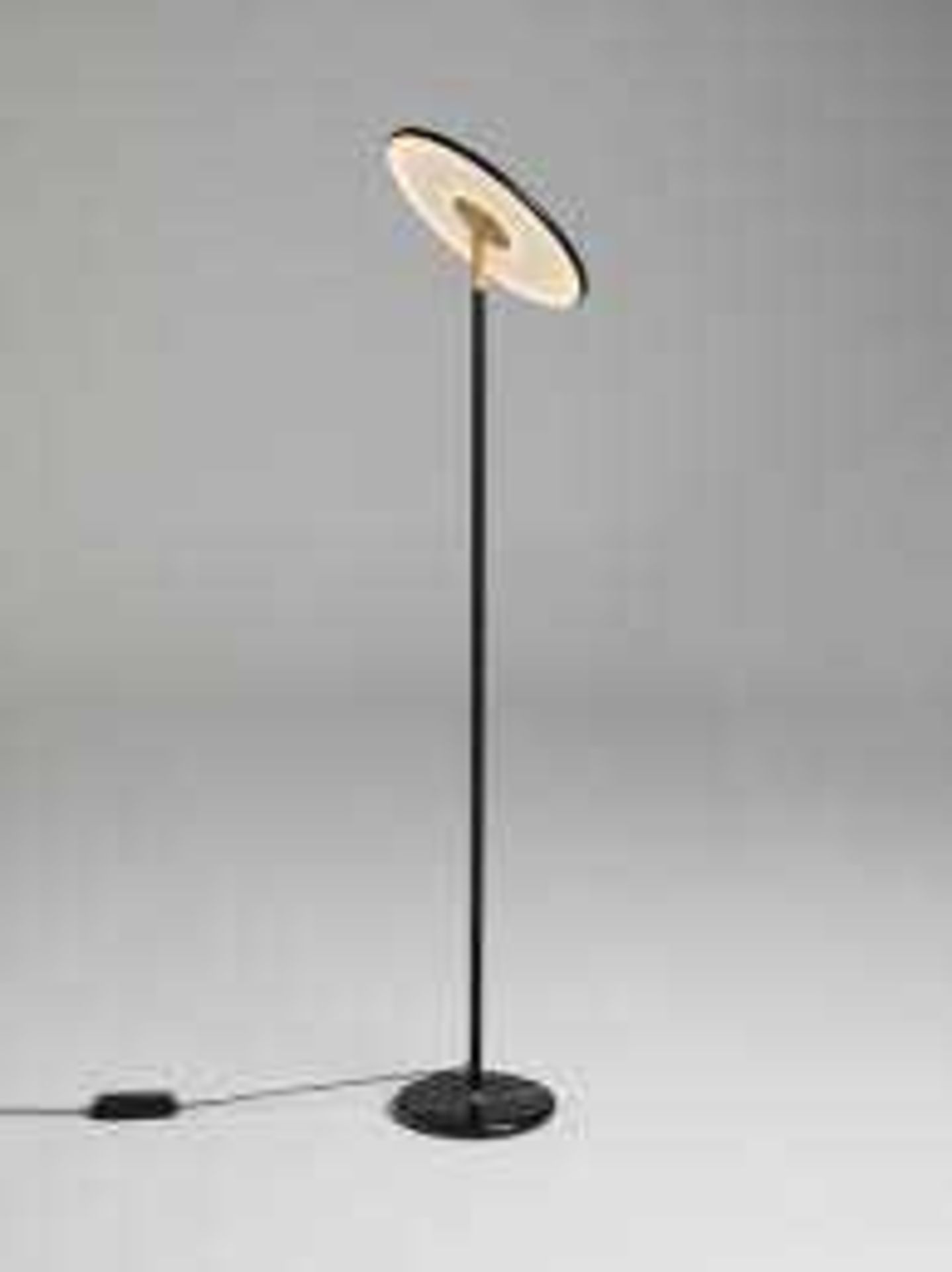 RRP £175 Boxed John Lewis Tilt Integrated Led Floor Lamp In Marble