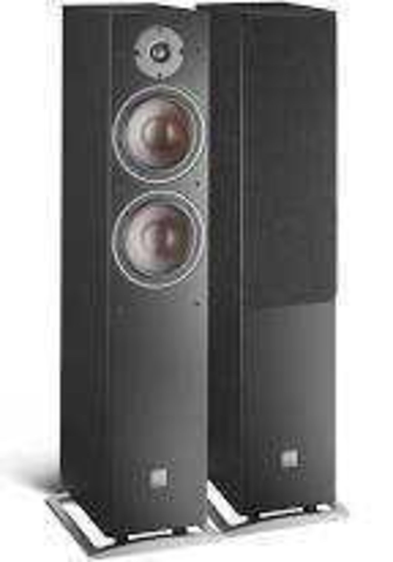 RRP £2800 Boxed Dali Oberon 5 Dark Walnut Speakers