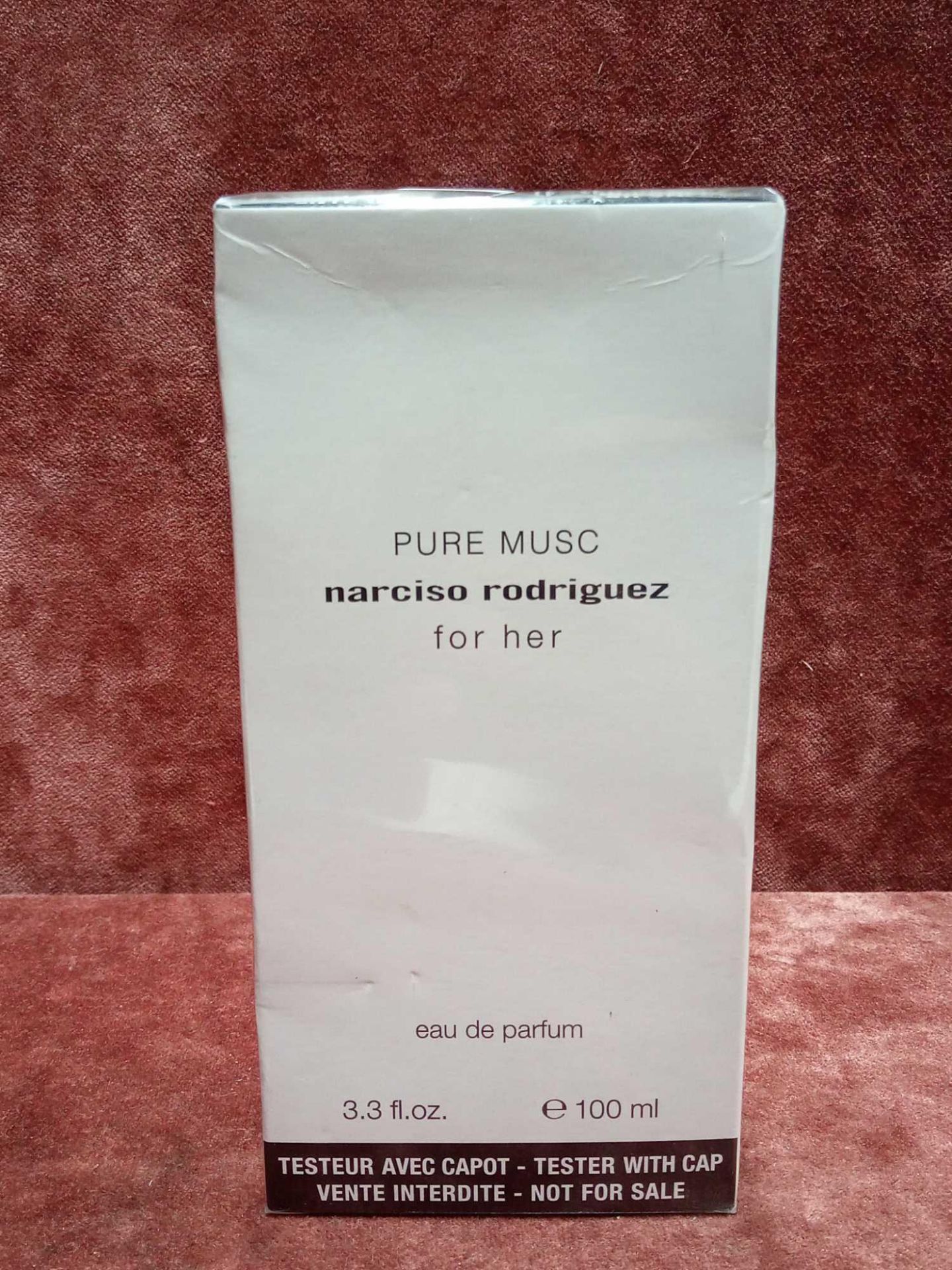 RRP £100 Boxed And Sealed Tester Of Narciso Rodriguez Pure Musc For Her Eau De Parfum