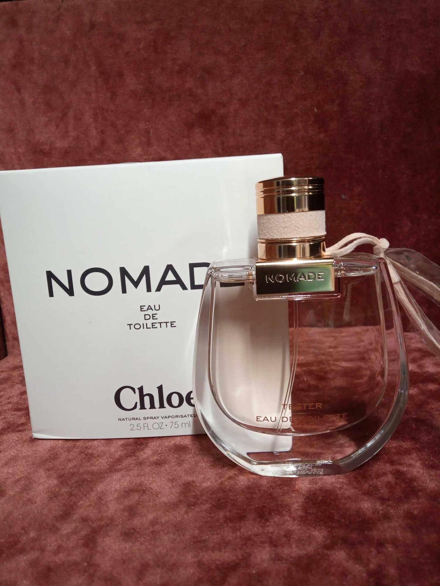RRP £80 Boxed 75Ml Tester Bottle Of Chloe Nomade Eau De Toilette Spray