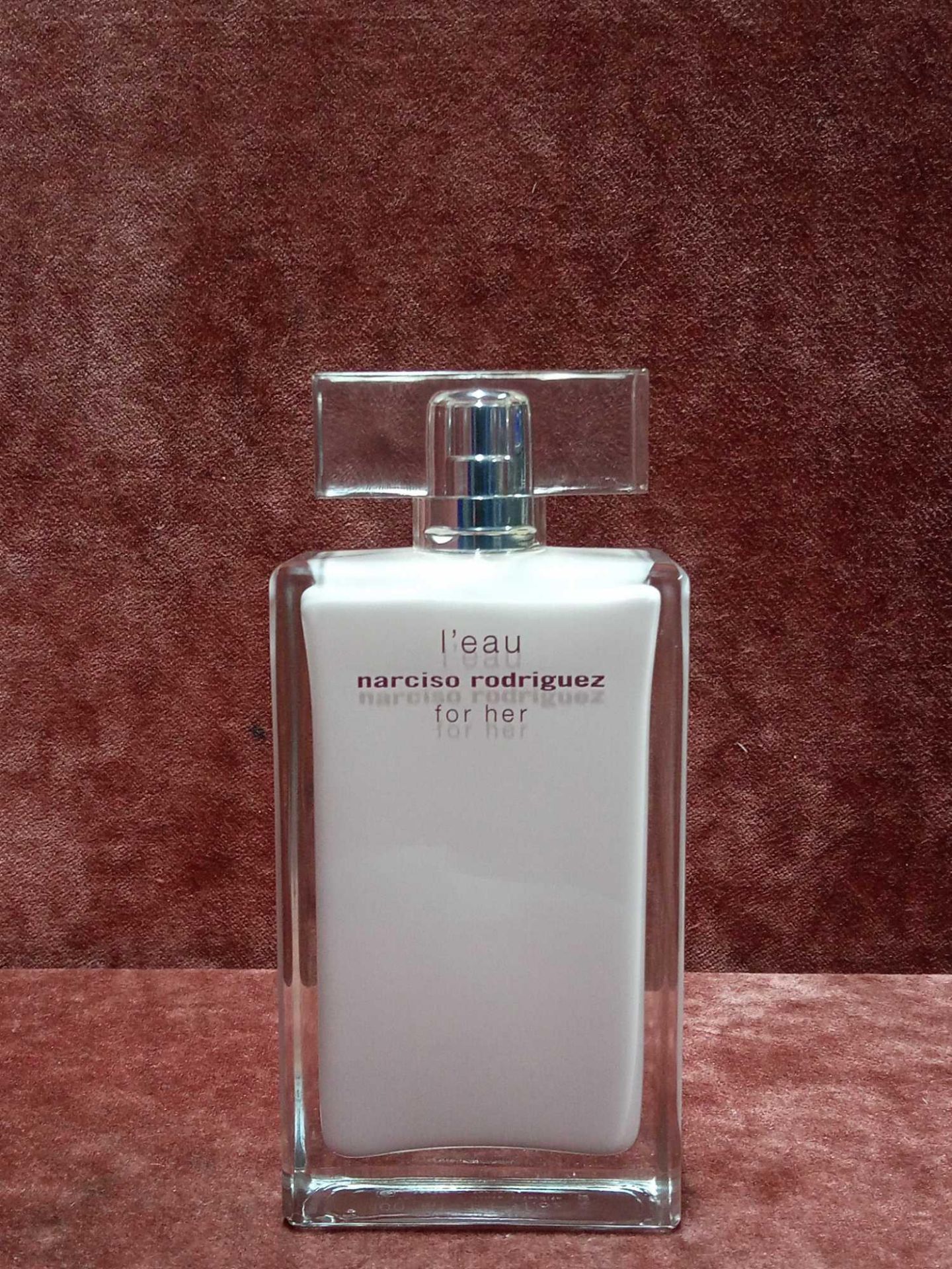 RRP £90 Unboxed 100Ml Tester Bottle Of Narciso Rodriguez L'Eau For Her Eau De Toilette Ex-Display