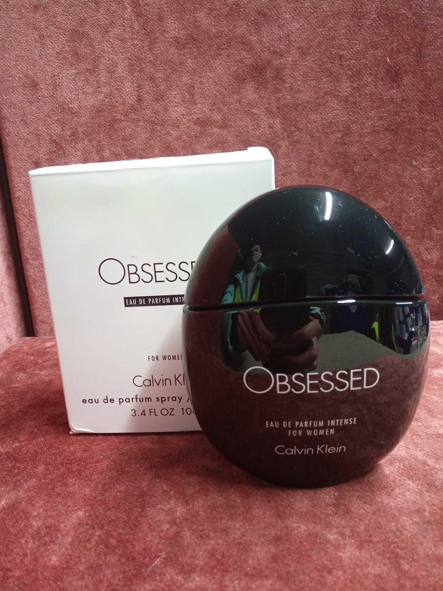 RRP £60 Boxed 100 Ml Tester Bottle Of Calvin Klein Obsessed For Women Eau De Parfum Spray