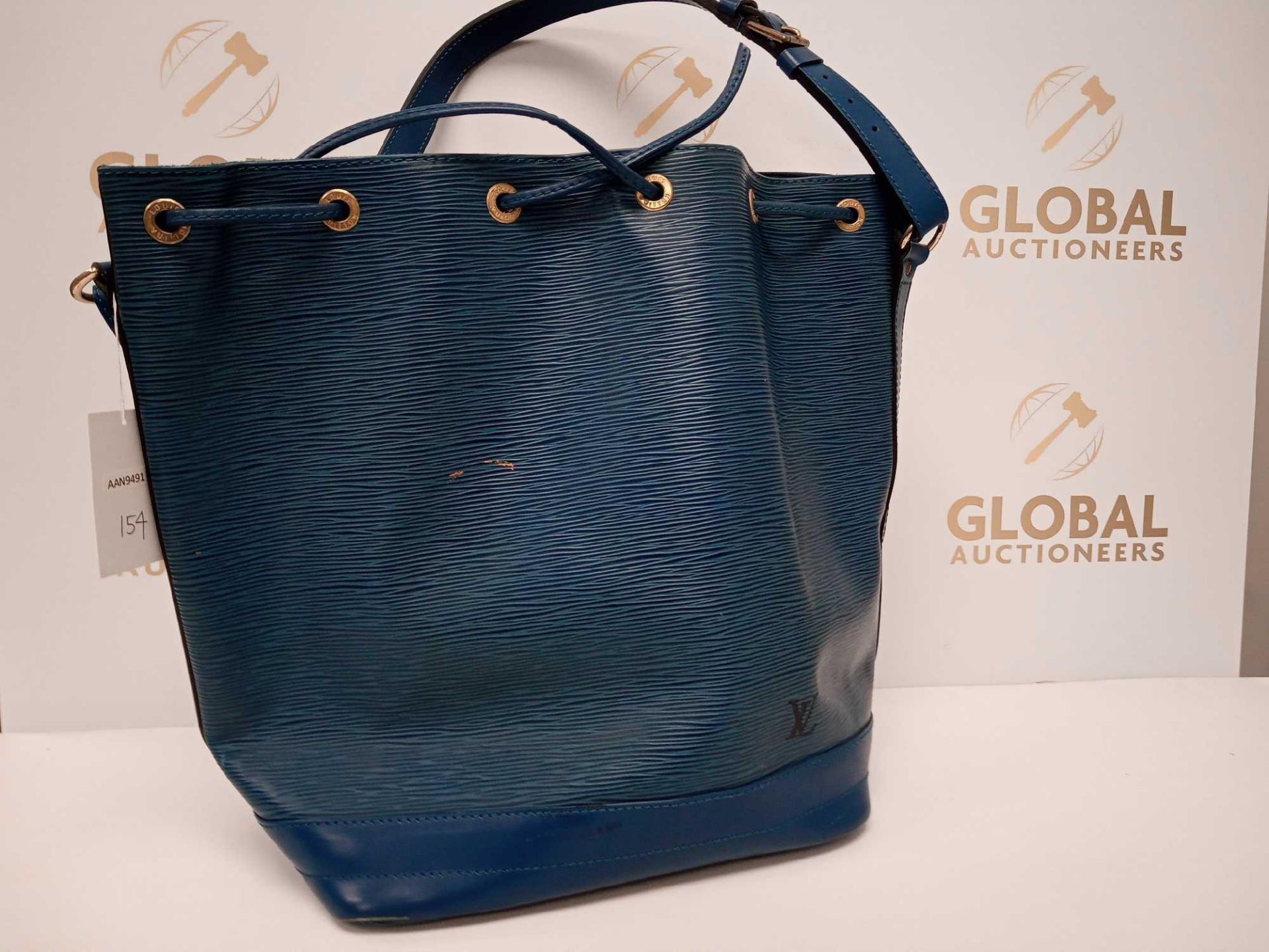 RRP £1270 Louis Vuitton Noe Gm Blue Calf Leather Shoulder Bag (Aan9491) Grade Ab (Appraisals - Image 2 of 3