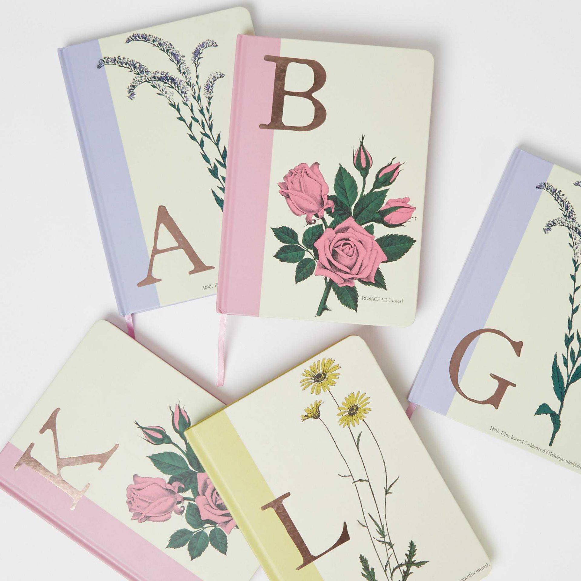 RRP £80 Lot To Contain 10 Brand New Tagged Notebooks Sweet Botanica (Each Lot May Vary)