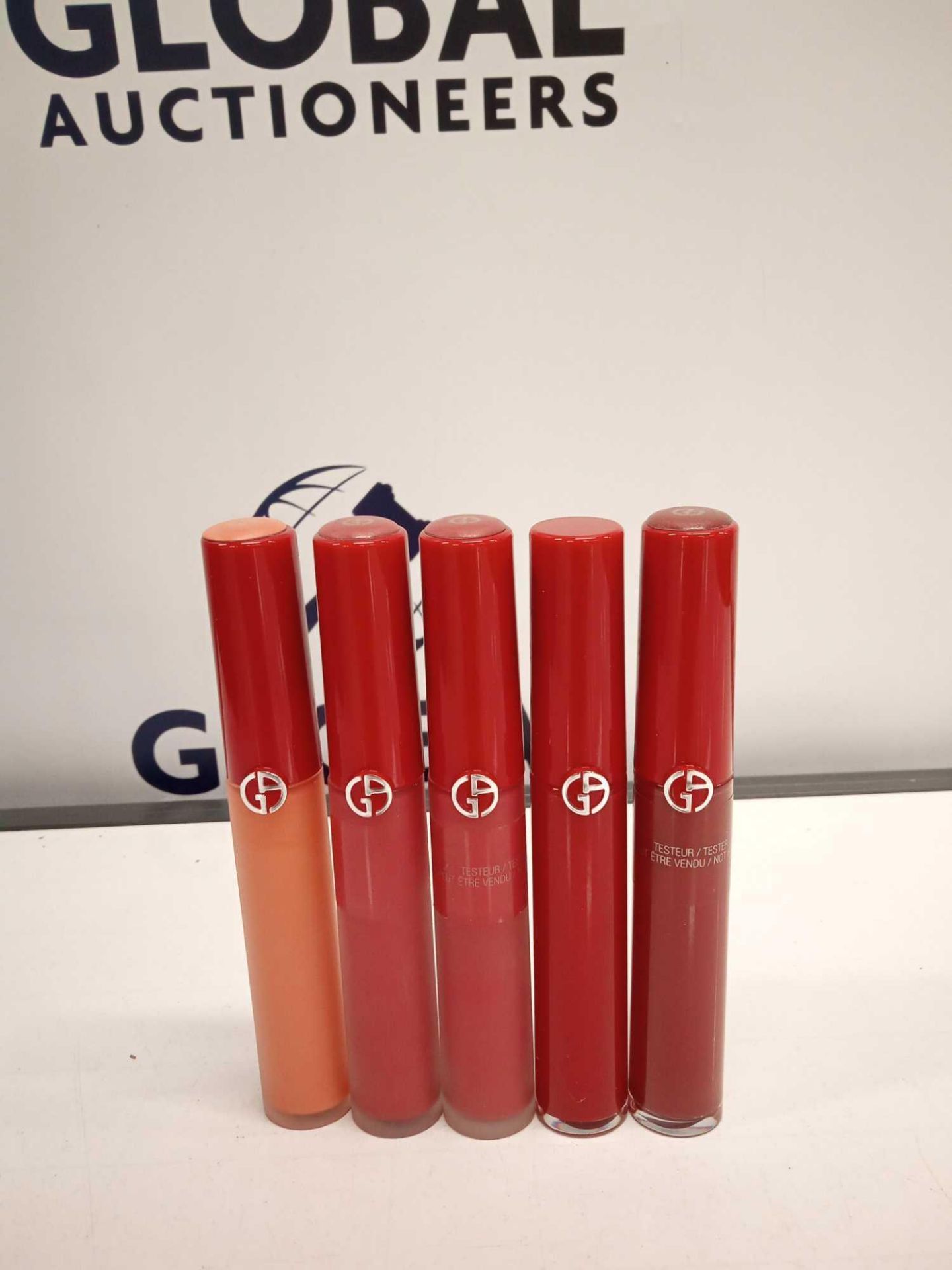 RRP £150 Gift Bag To Contain 5 Testers Of Giorgio Armani Lip Maestro In Assorted Shades Ex-Display - Image 2 of 2