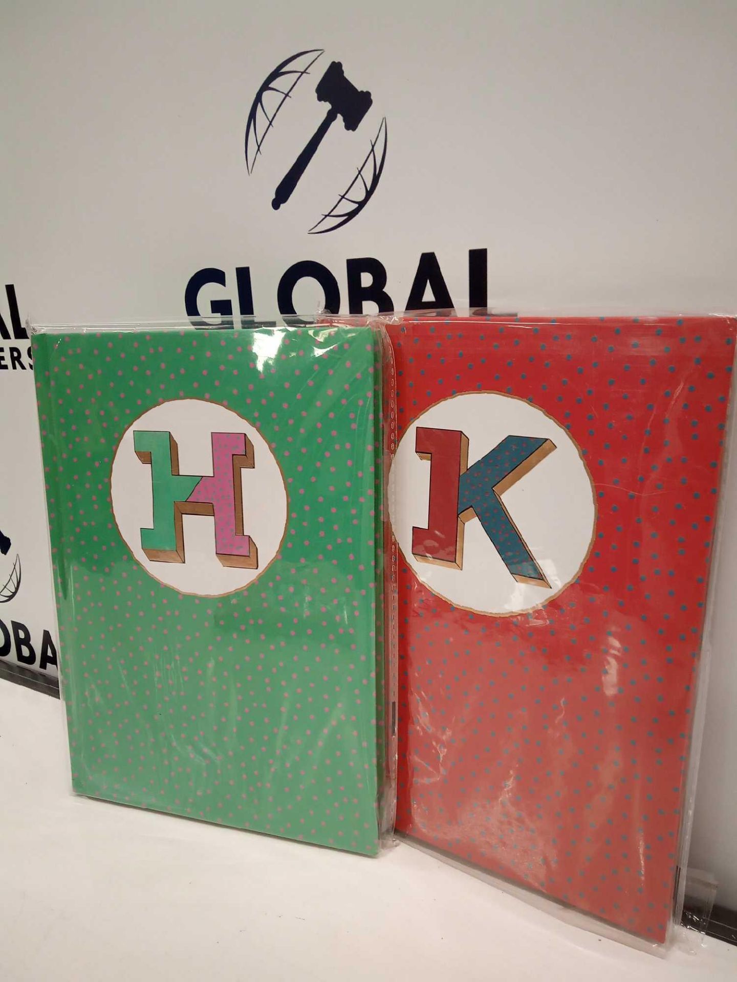 RRP £120 Lot To Contain 20 Brand New Sealed And Tagged Notebooks In Letter H Green And K Red (Each L - Image 3 of 3