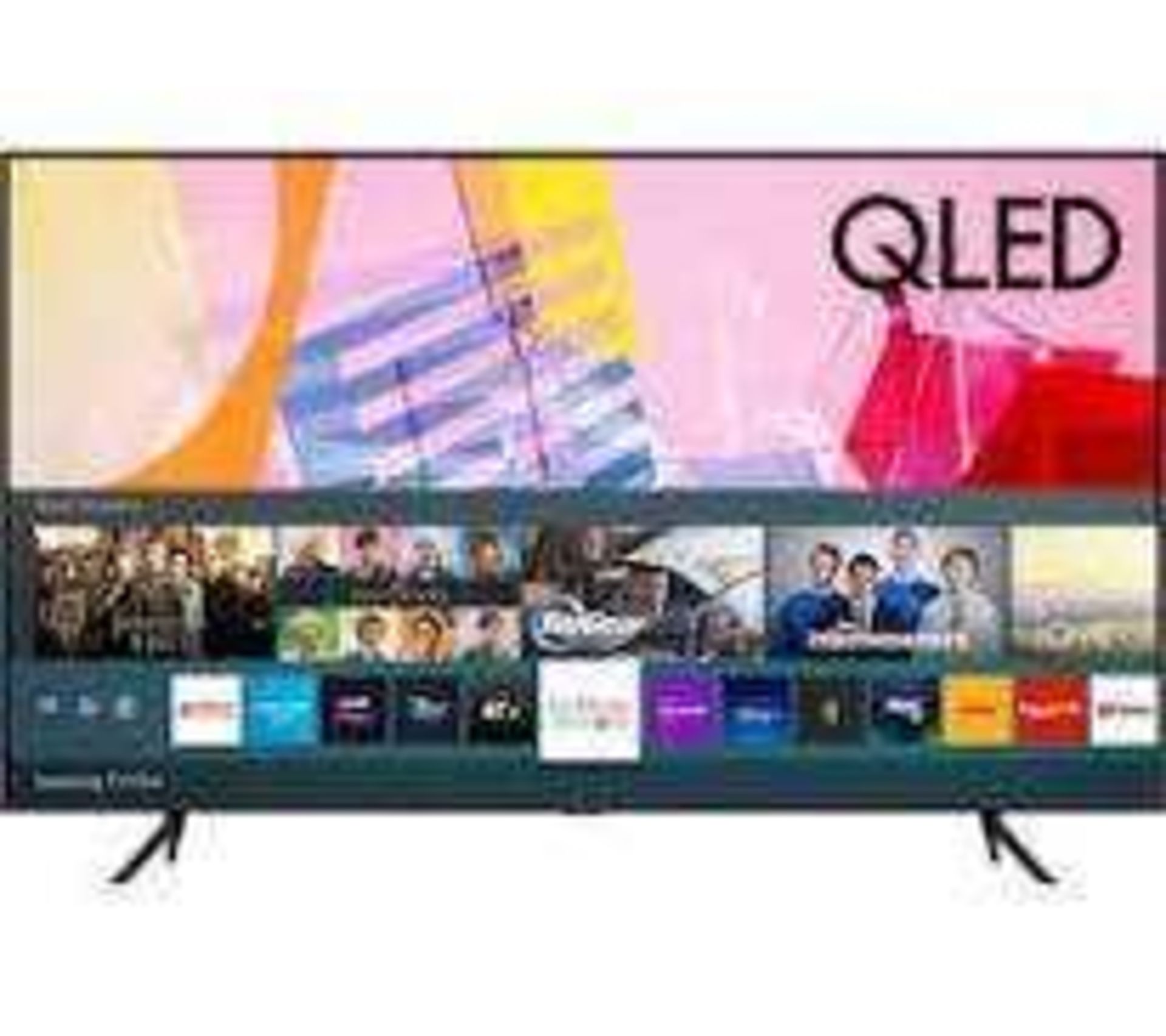 RRP £600 Boxed Samsung Qe50Q60Tauxxu 50" Smart 4K Ultra Hd Hdr Qled Tv With Bixby, Alexa & Google As