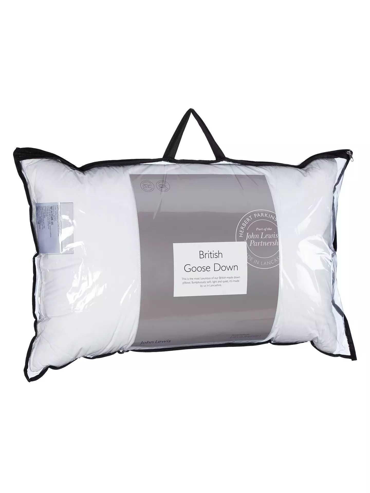 RRP £140 Bagged John Lewis Ultimate Collection British Goose Down Pillow