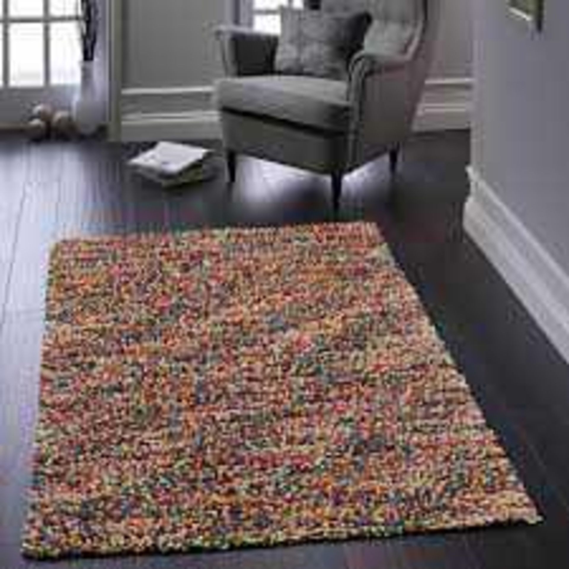 Combined RRP £200 Lot To Contain Three Unwrapped Handmade Assorted Style Rugs - Image 2 of 3