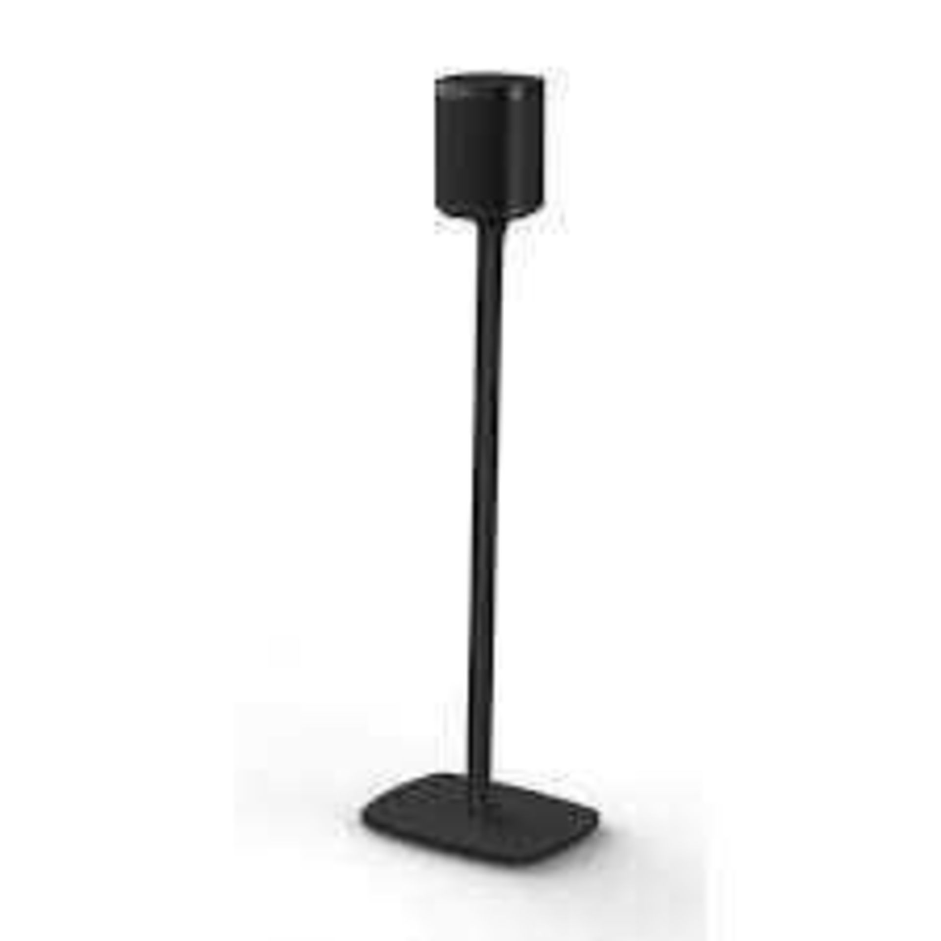 RRP £150 Lot To Contain 2 Boxed Flexson S1-Fs Floorstand For Sonos One 1X Black And 1X White