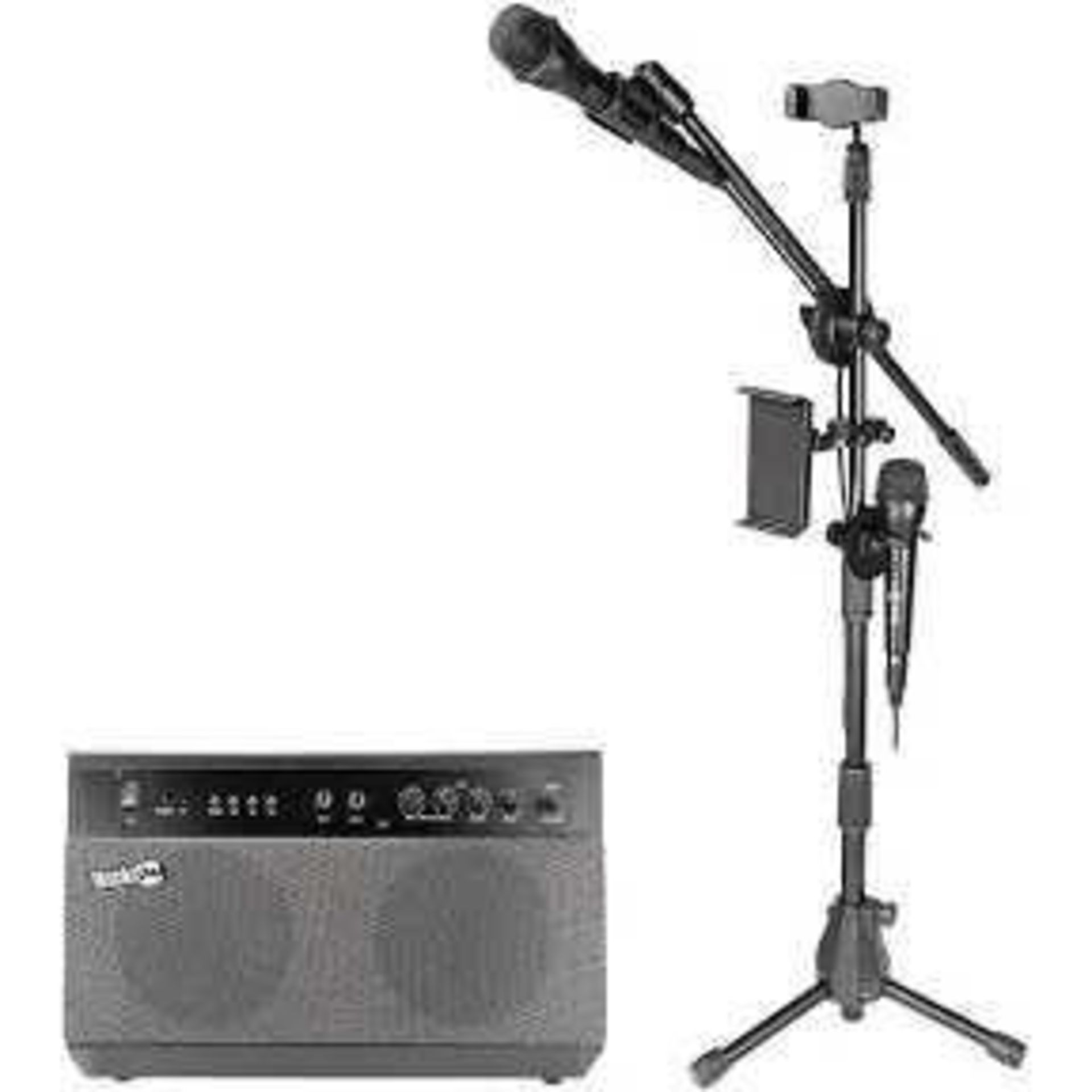 RRP £225 Lot To Contain 3 Boxed Rockjam Musical Products To Include Bluetooth Lightshow Speaker, Roc - Image 2 of 3