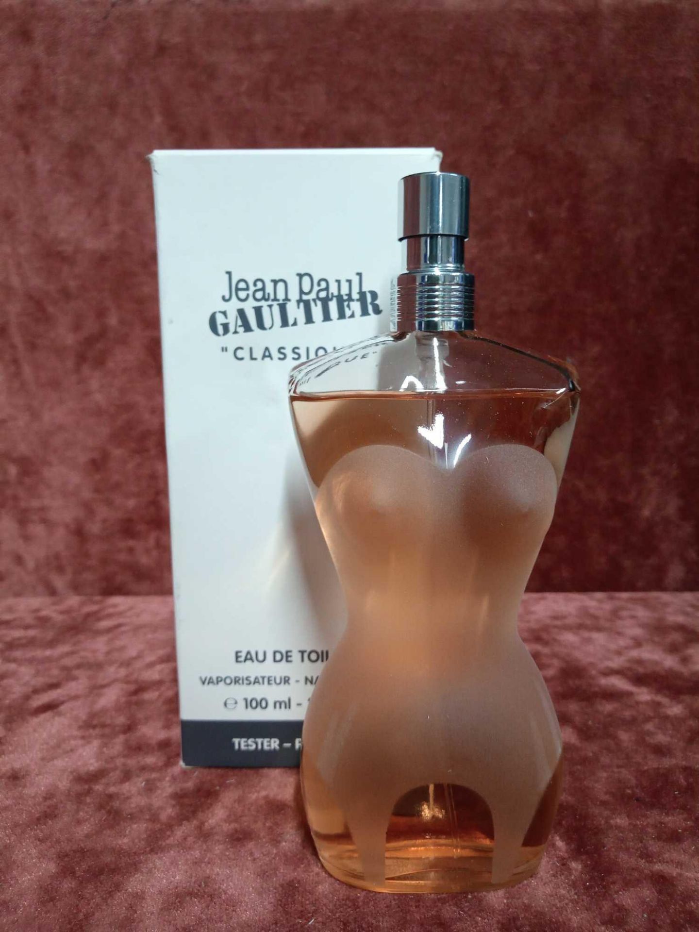 RRP £80 Unboxed 100Ml Tester Bottle Of Jean Paul Gaultier Classique Eau De Toilette Spray