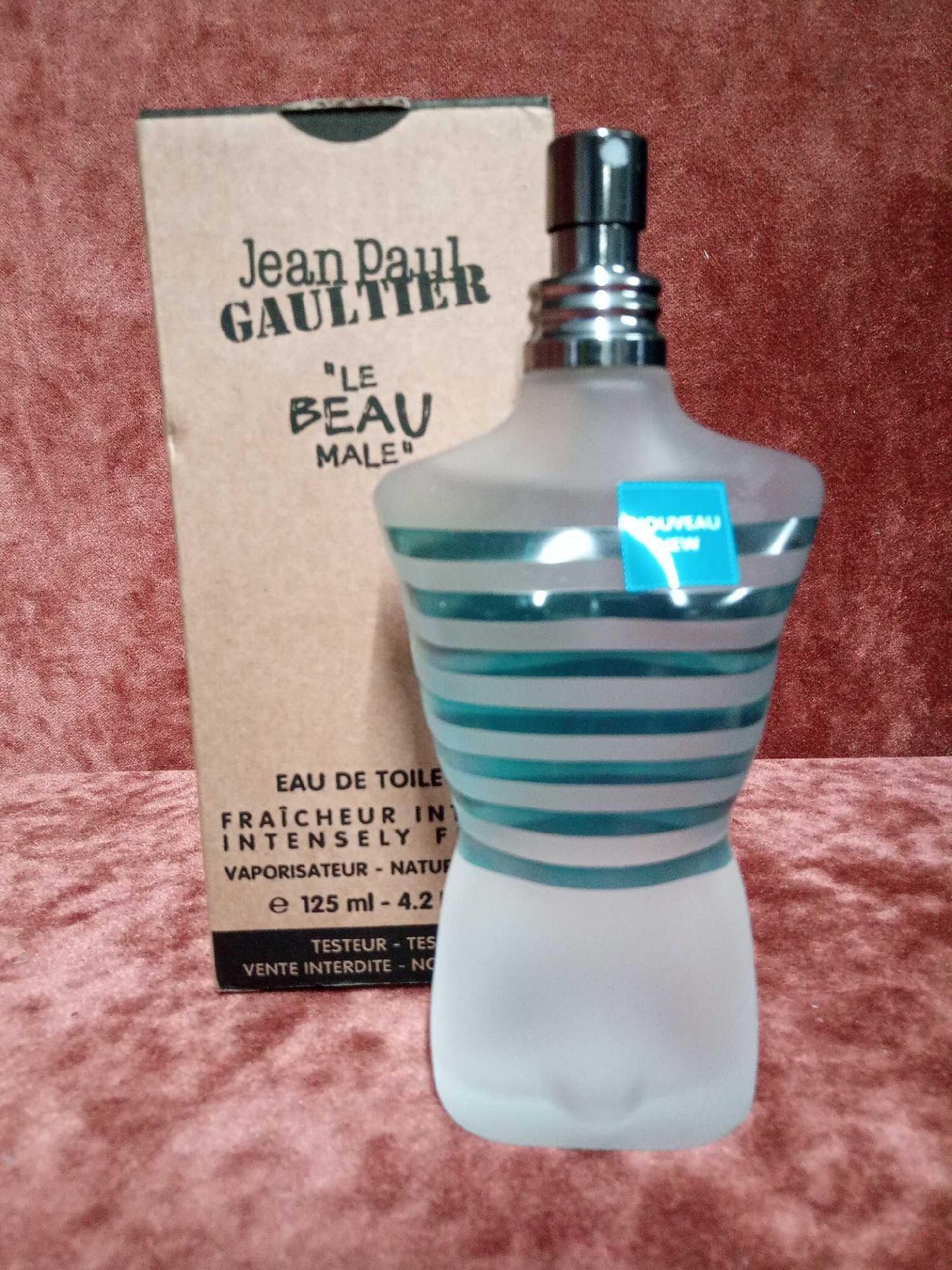 RRP £80 Boxed 125Ml Tester Bottle Of Jean Paul Gaultier Le Beau Man Eau De Toilette Spray - Image 2 of 2