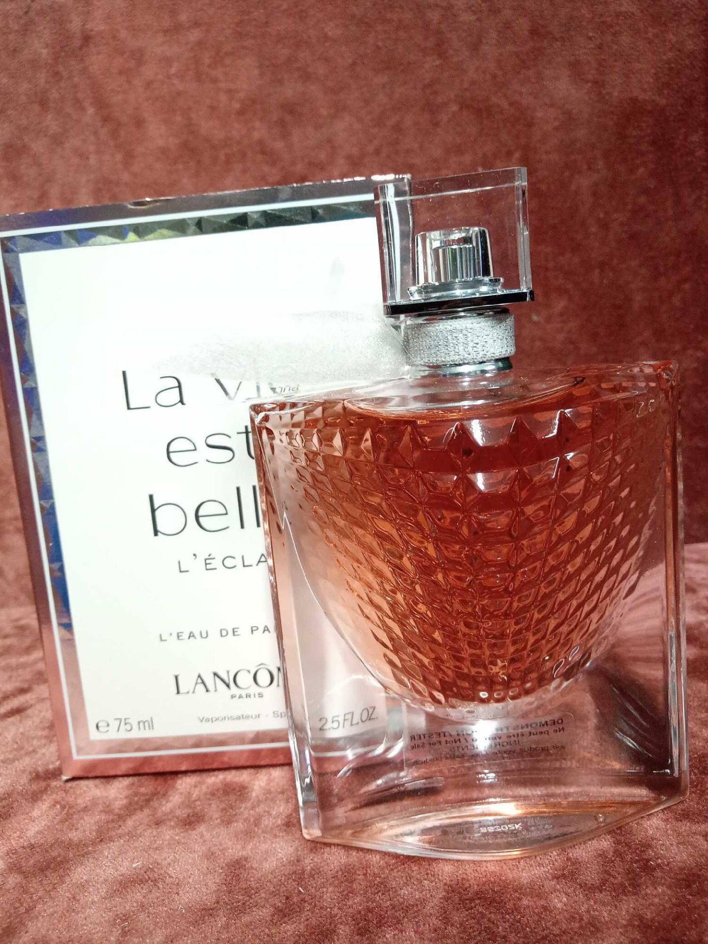 RRP £90 Boxed 75Ml Tester Bottle Of Lancôme La Vie Est Belle L'Eclat Eau De Parfum