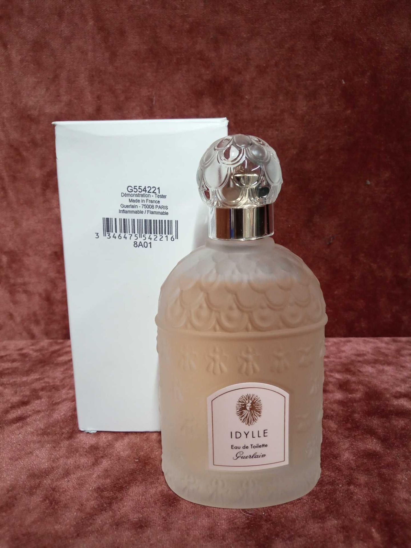 RRP £75 Boxed 100Ml Tester Bottle Of Guerlain Idylle Eau De Toilette Spray