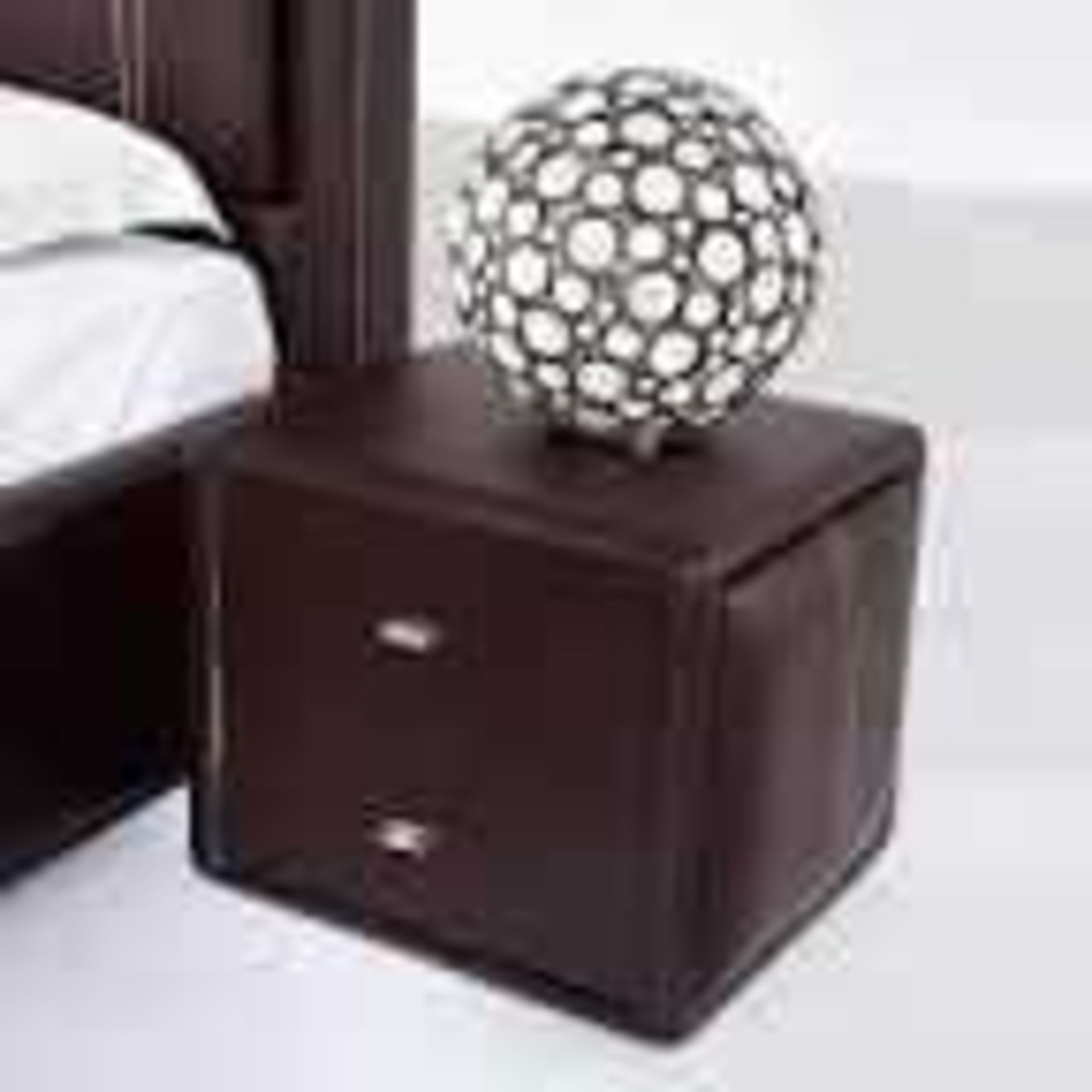 RRP £150 Boxed Victoria Contemporary 2 Draw Faux L