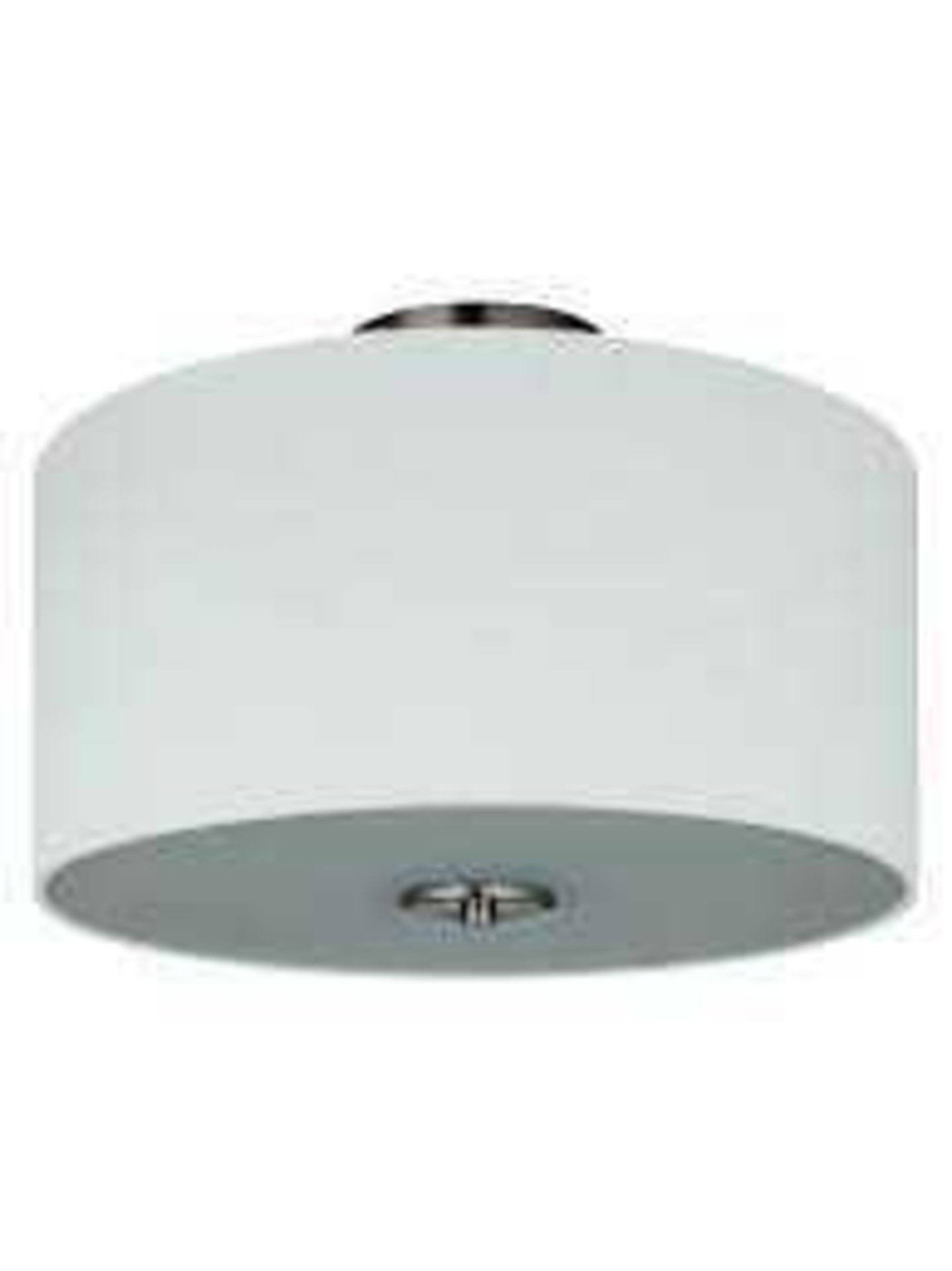 RRP £110 Boxed John Lewis Jamieson Semi Flush In S