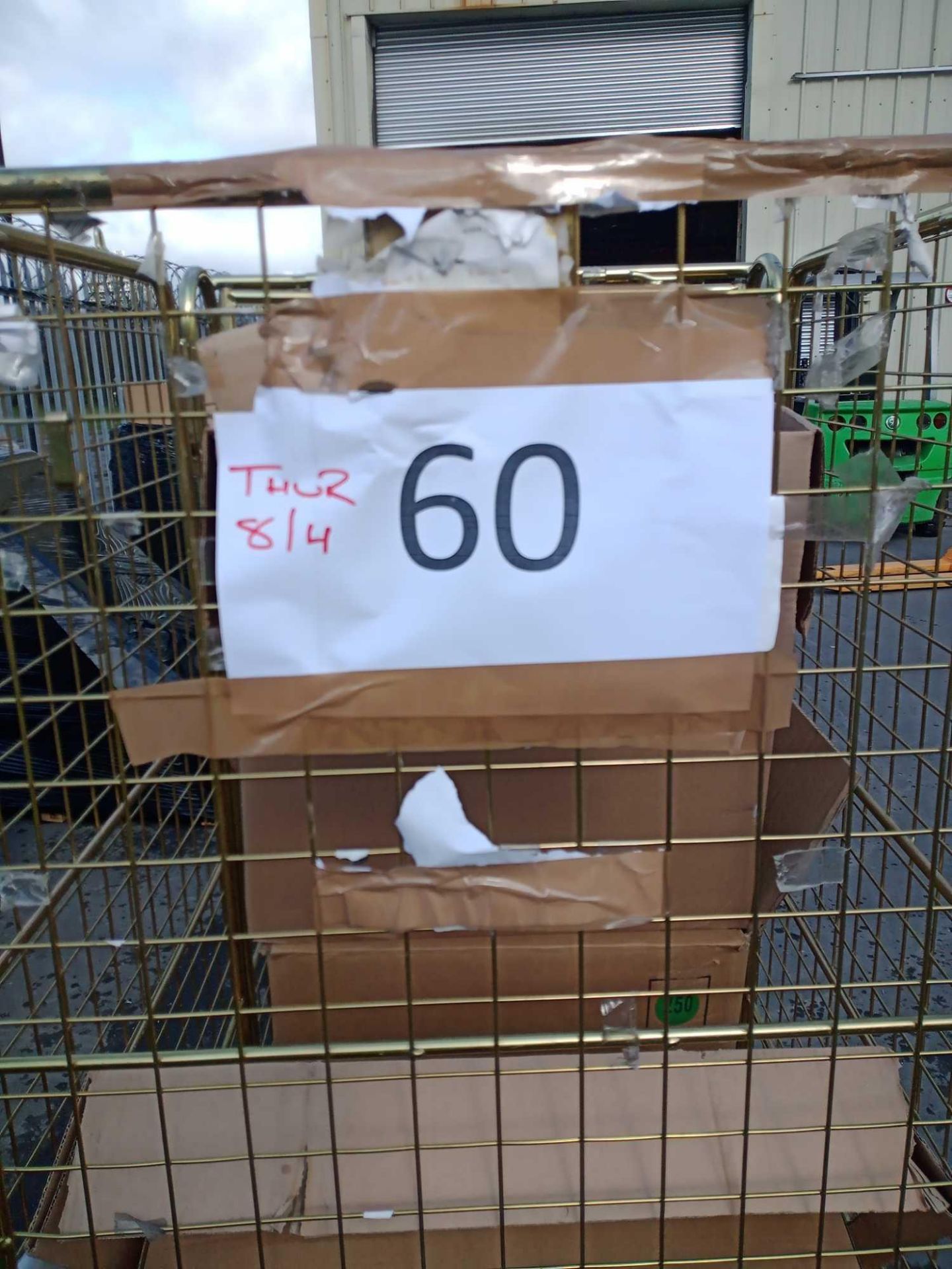 Combined RRP £800 Cage To Contain Curtains Shoes Small Santa 2Pk Red Kite And White Sledge - Image 2 of 2