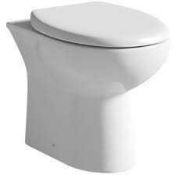 RRP £200 Boxed Back To Wall Toilet