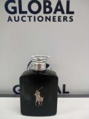 RRP £60 Unboxed Ex-Display Tester Bottle Of Ralph Lauren Black 100Ml