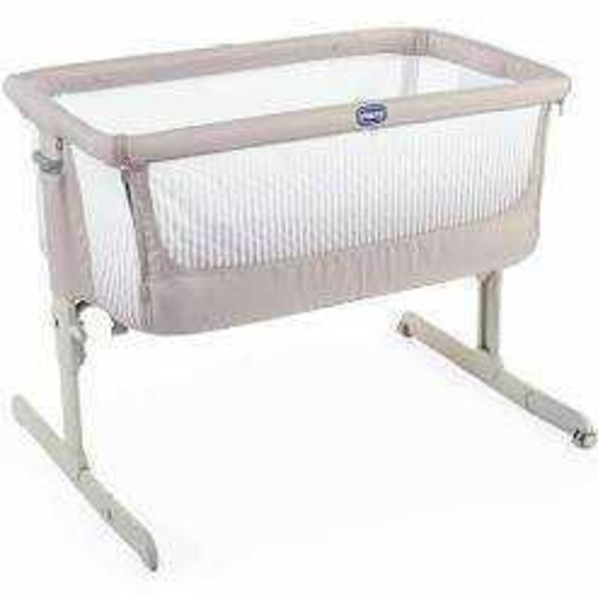 RRP £180 Boxed Chicco Next 2 Me Air Sleeping Crib
