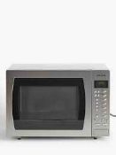 RRP £270 Boxed John Lewis Jlcmwo010 Slimline Combination Microwave Oven With 27L Capacity.