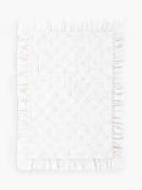 RRP £130 Bagged John Lewis Pottery Barn Baby Sadie Riffle Quilt