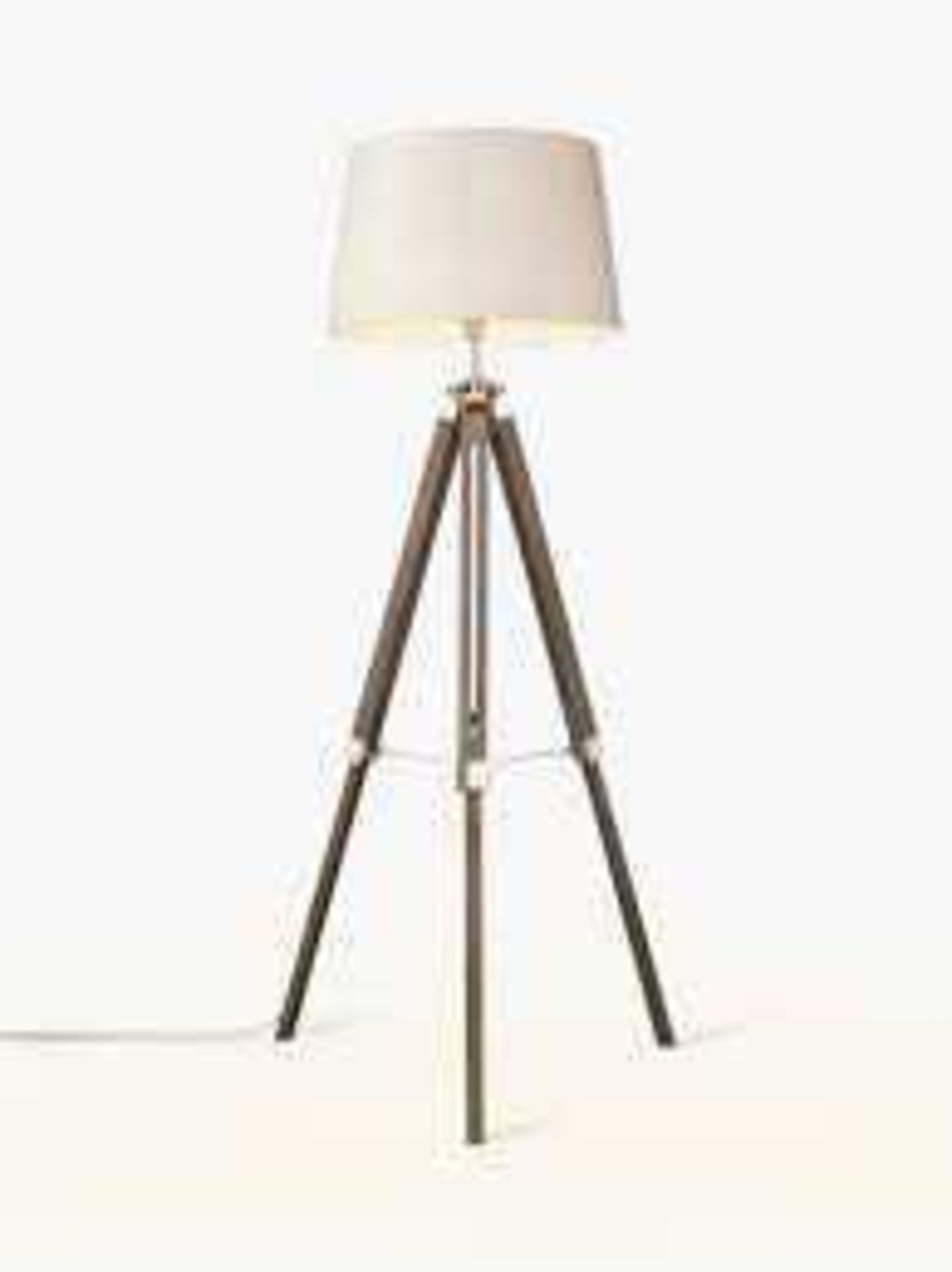 Combined RRP £200 Lot To Contain Boxed John Lewis Jacques Floor Lamp And Shade And Unboxed Short Cry