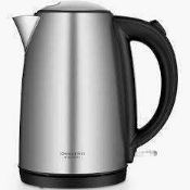 Combined RRP £140 Lot To Contain Two Boxed John Lewis 1.7L Kettles And Two Boxed Simplicity 2 Slice