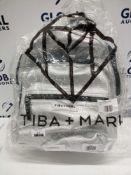 RRP £150 Bagged Tina+Marl Elwood Silver Backpack