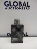 RRP £60 Unboxed Tester Bottle 100Ml Burberry Brit For Him Edt Ex Display