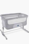 RRP £180 Boxed Chicco Next 2 Me Air Sleeping Crib.