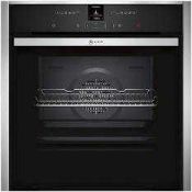 RRP £750 Neff B57Cr22N0B Slide & Hide Electric Oven In Stainless Steel