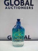 RRP £50 Unboxed Tester Bottle 100Ml Calvin Klein Ck One Summer Edt Ex Display