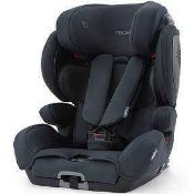 RRP £520 Boxed Recaro Tian Elite Car Seat In Black And Red