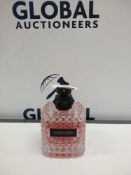 RRP £75 Unboxed Ex Display Tester Bottle Of Valentino Perfume 100Ml
