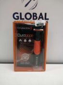 Combined RRP £150 Lot To Contain Five Boxed Remington Durablade Trimmer In Black And Orange