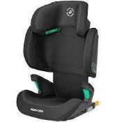 RRP £140 Unboxed Maxi Cosi Morion Baby Car Seat In Basic Black And Emerald Green