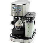 RRP £100 Boxed John Lewis Pump Espresso Coffee Machine With Integrated Milk System