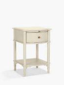 RRP £250 Boxed John Lewis Ivybridge 1-Drawer Bedside Table