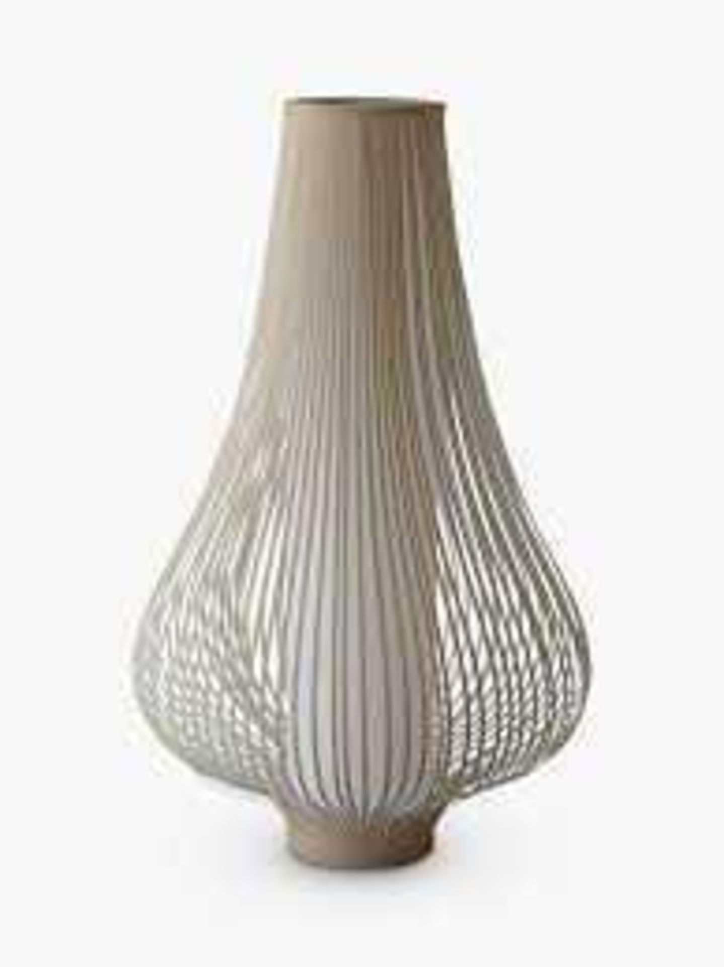 RRP £110 Boxed John Lewis Harmony Large Table Lamp In Viscose Mix