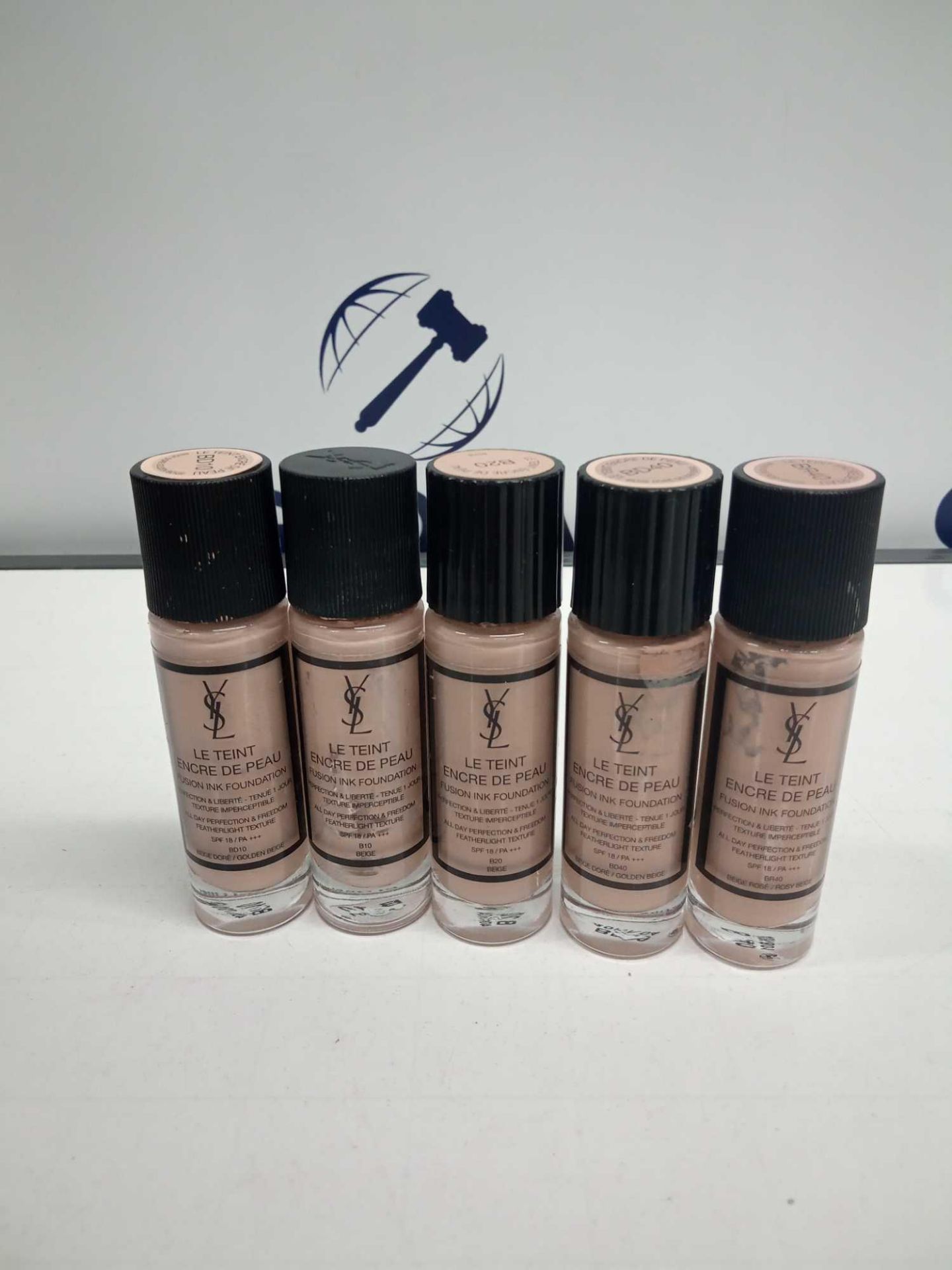 RRP £150 Gift Bag To Contain 5 Testers Of Ysl Le Taint Fusion Ink Foundation All Day Perfection In A
