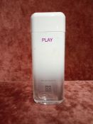 RRP £70 Unboxed 75 Ml Tester Bottle Of Givenchy Play For Woman Eau De Toilette Spray Ex-Display