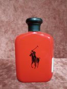 RRP £70 Unboxed 125Ml Tester Bottle Of Ralph Lauren Polo Red Eau De Toilette Spray Ex-Display