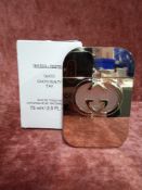 RRP £90 Boxed 75Ml Tester Bottle Of Gucci Guilty Eau For Her Eau De Toilette Spray